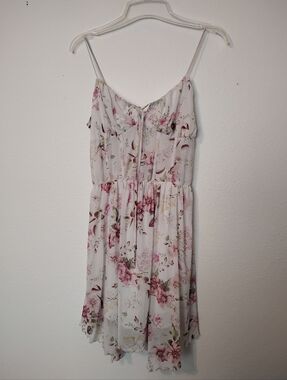 Rue21 Y2K Whimsical Floral Spaghetti Strap Sheer Mini Midi Sundress